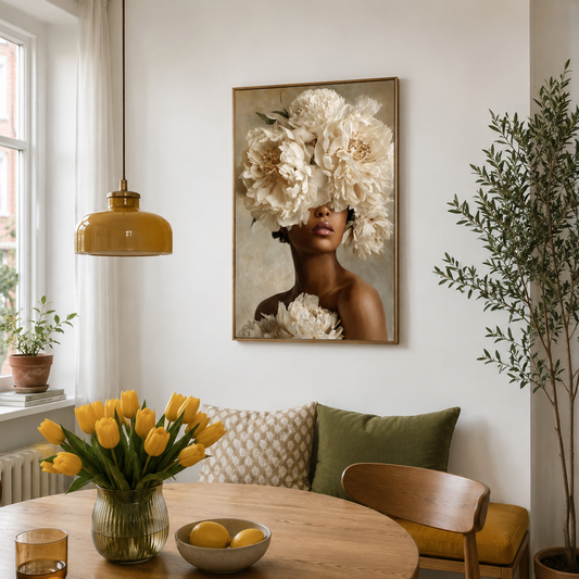 How To Style Neutral Wall Art In Small Apartments