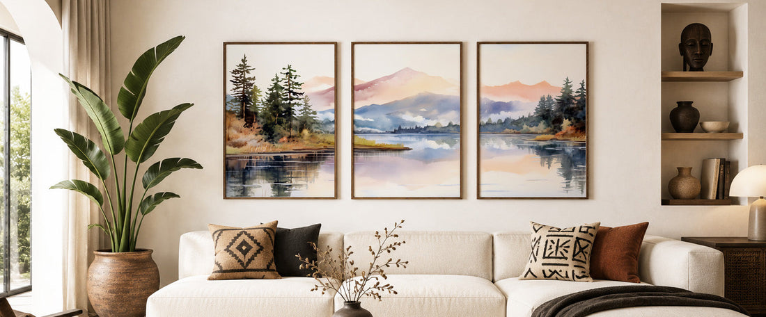 How To Style Neutral Wall Art In Small Apartments