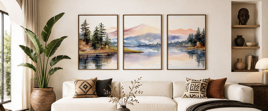 How To Style Neutral Wall Art In Small Apartments