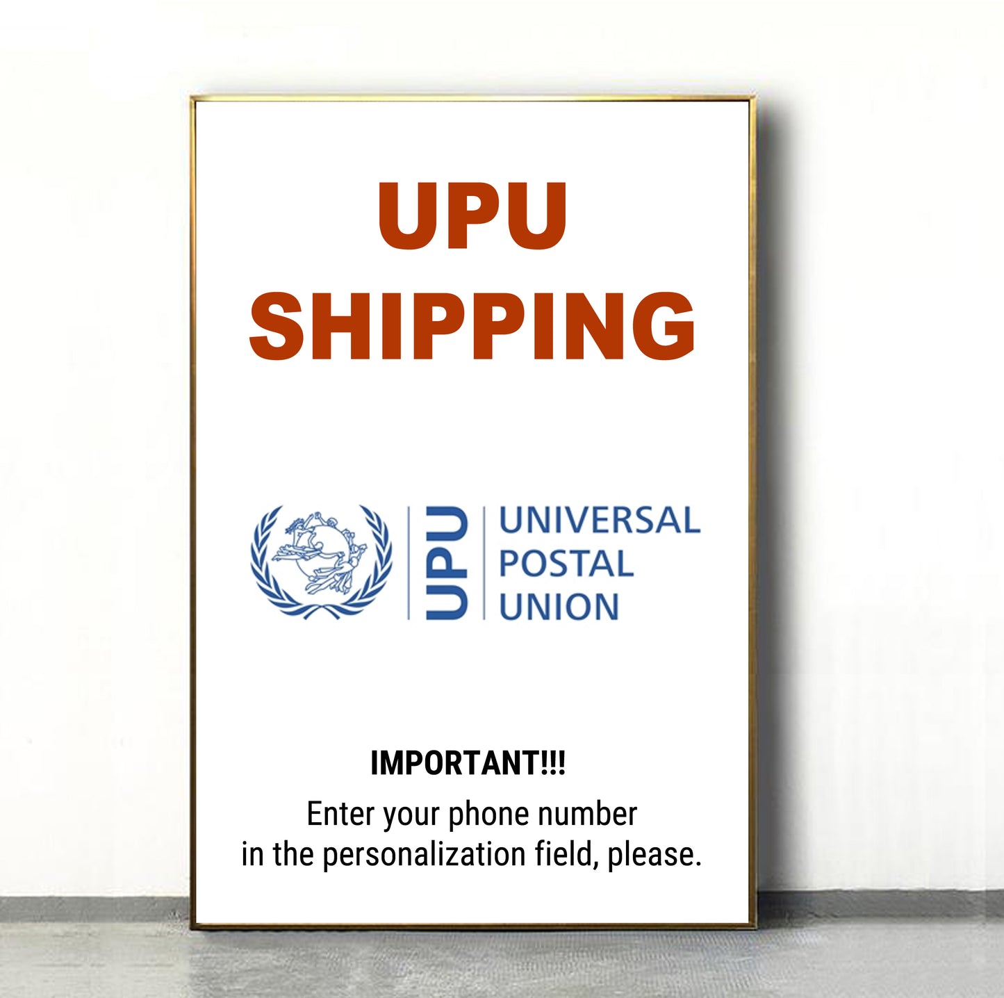 Reshipping Order from Yuta Art