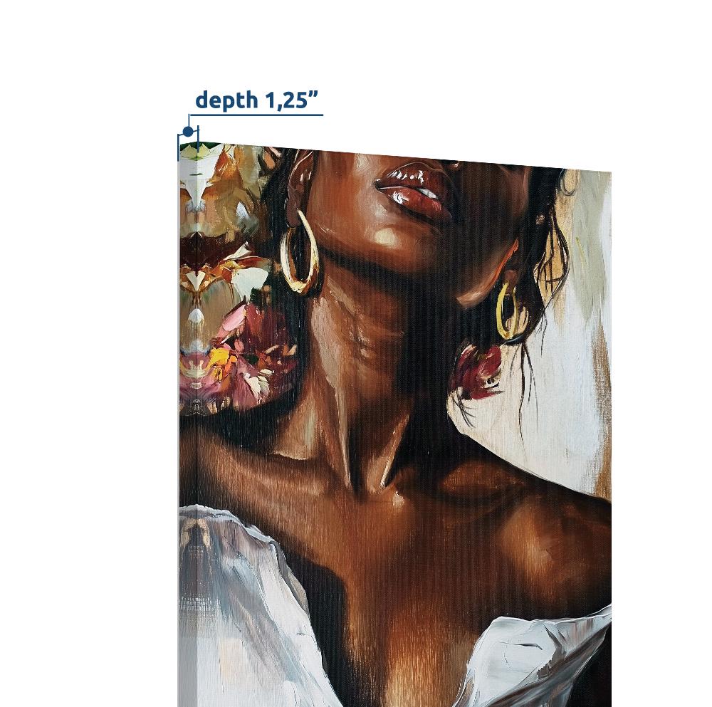 African american black woman wall art print. Modern black girl wall art, Abstract people art, afrocentric room decor