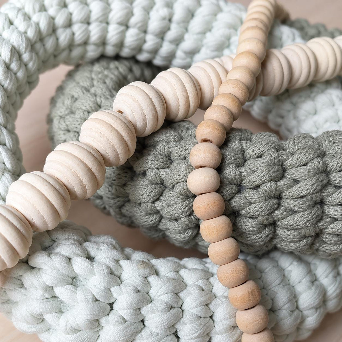 Handmade Shelf Decor Object, Macrame Coffee Table Decor, Scandinavian Accent, New Home Gift