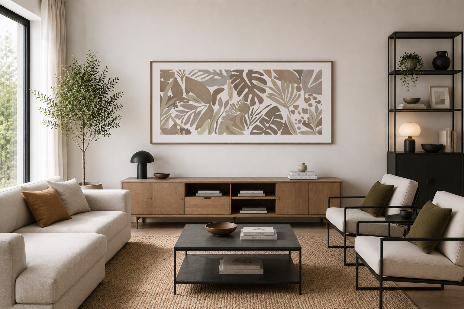 Oversized Statement Art