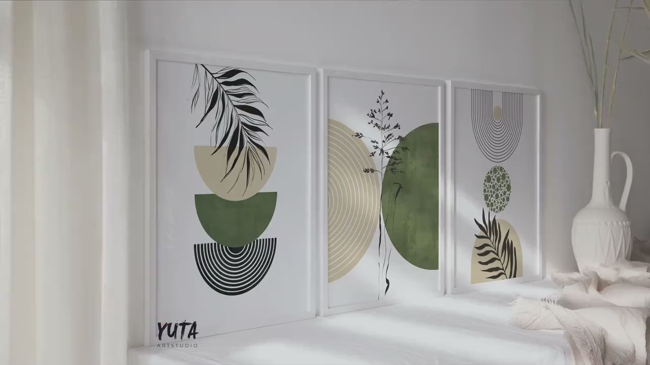 Boho Gallery Wall Art Set